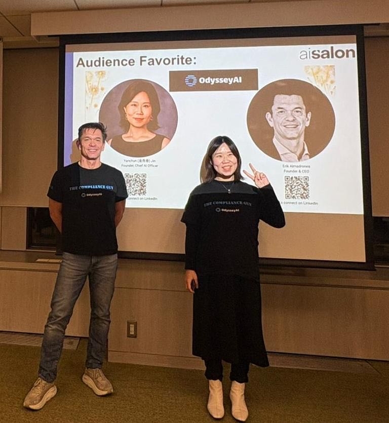 OdysseyAI team at AI Salon